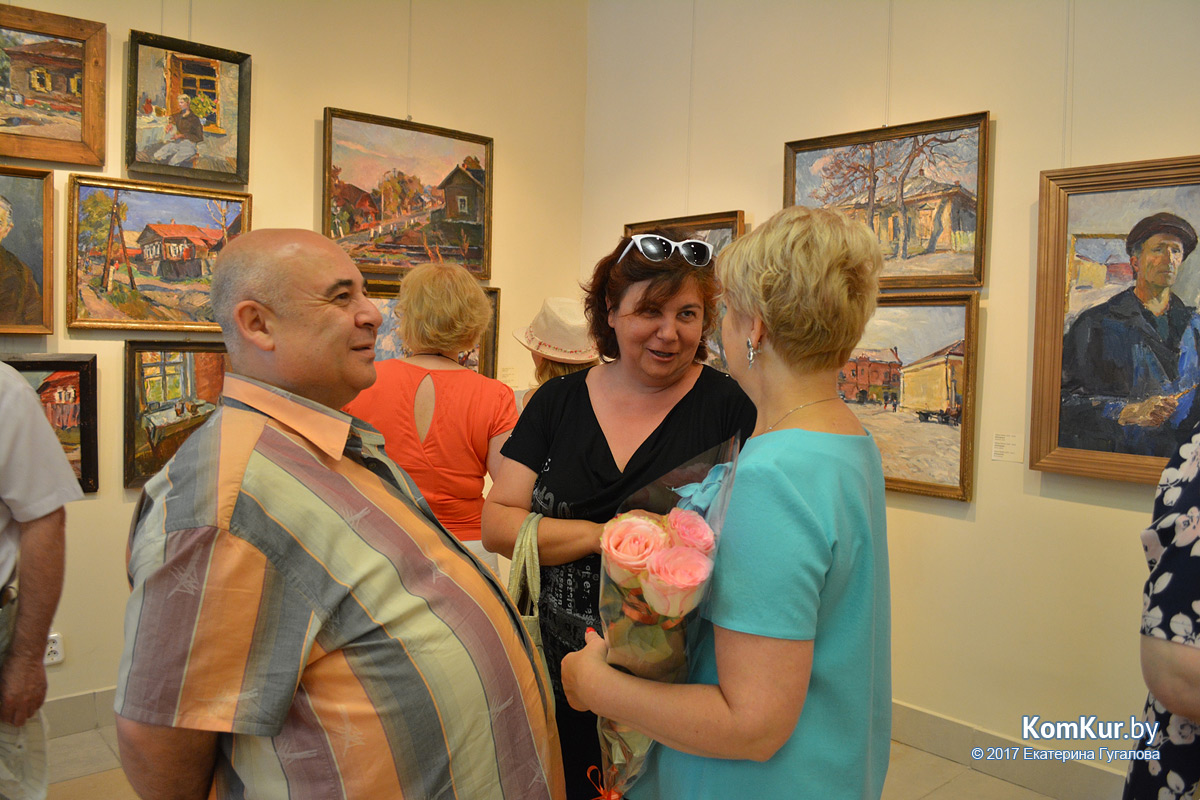 В Бобруйске открылась выставка художника Абрама Рабкина 
