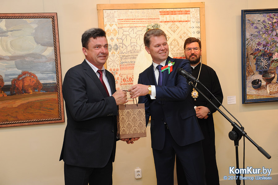 Прием делегаций фестиваля в Бобруйском художественном музее 