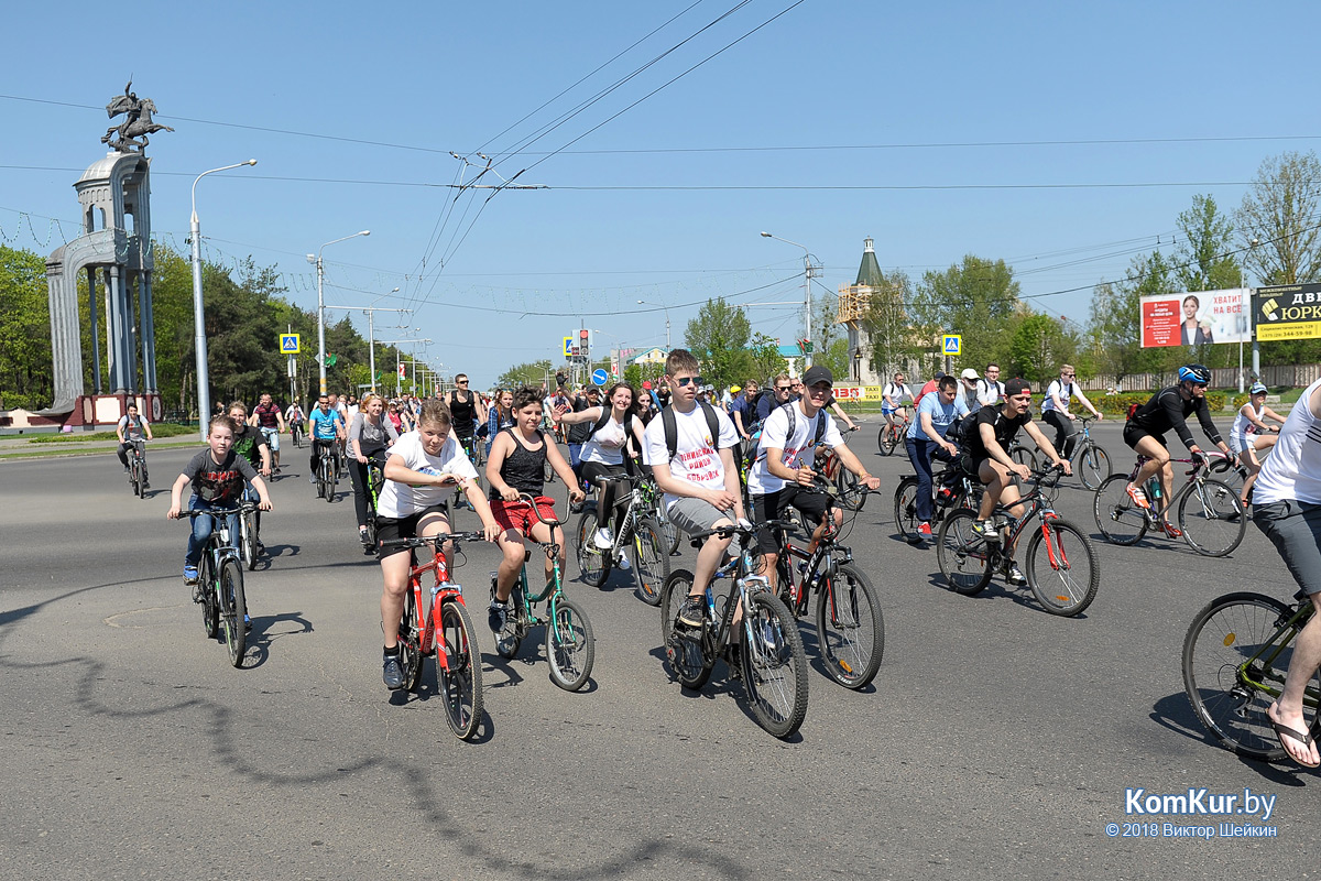 Велосезон-2018 в Бобруйске открыт! (Фоторепортаж)