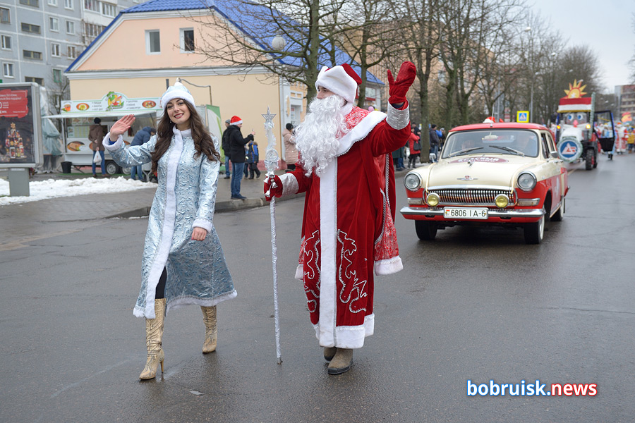 Дед Мороз поздравит бобруйчан из троллейбуса!