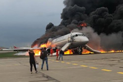Авиакатастрофа в Шеремерьево: 41 погибший (+видео)