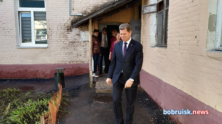 Старинный дом на Социалистической дважды посетил мэр Бобруйска