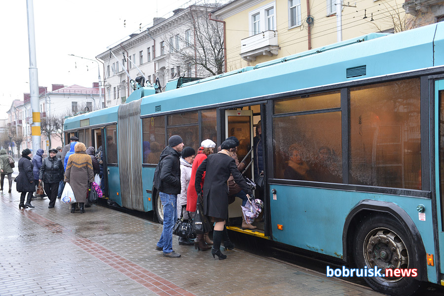 В работе общественного транспорта Бобруйска произошли изменения
