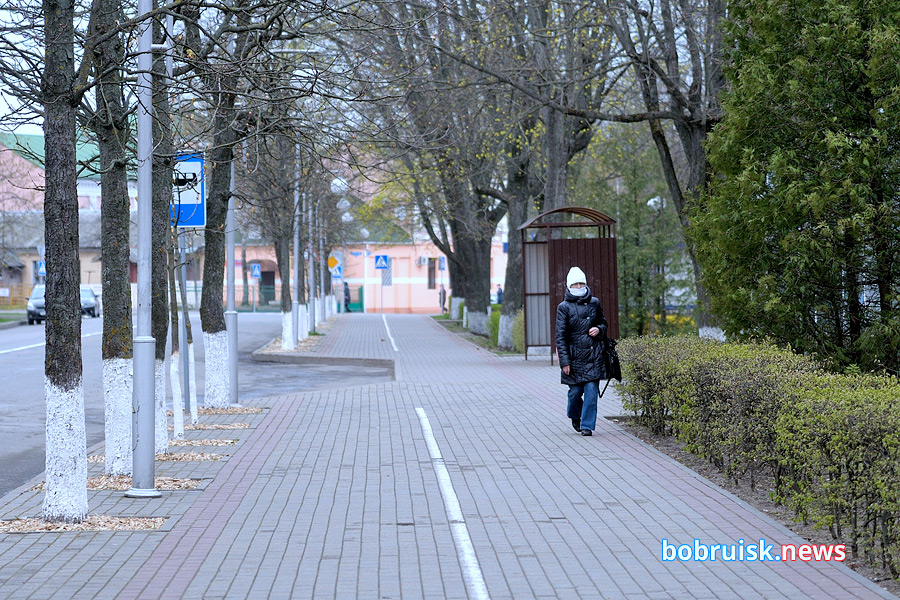 Бобруйск немноголюдный