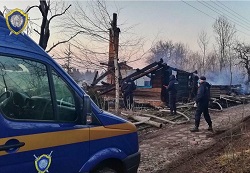 Пенсионер поджег траву - сгорела почти вся деревня!