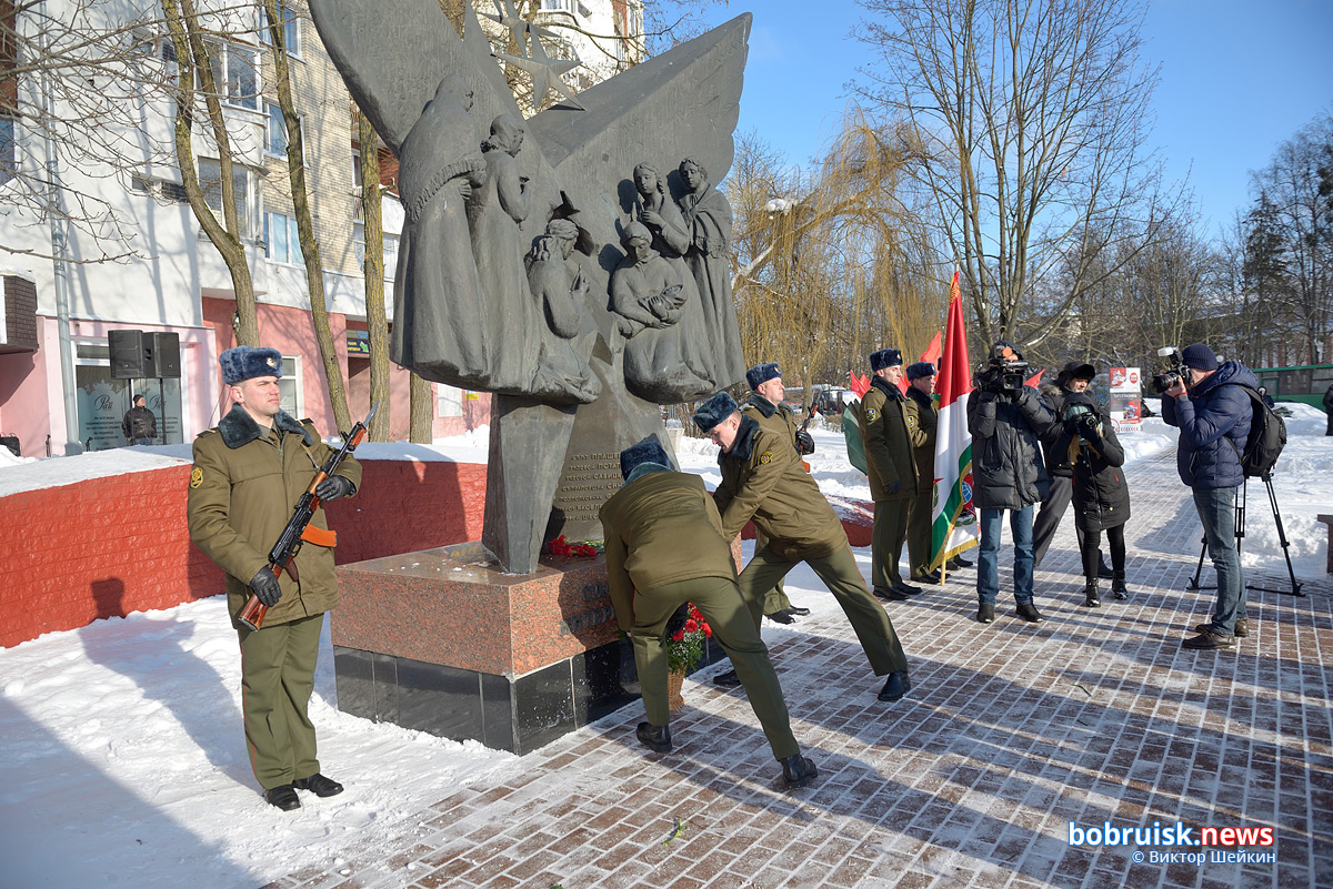 В Бобруйске отметили 32-ю годовщину вывода войск из Афганистана