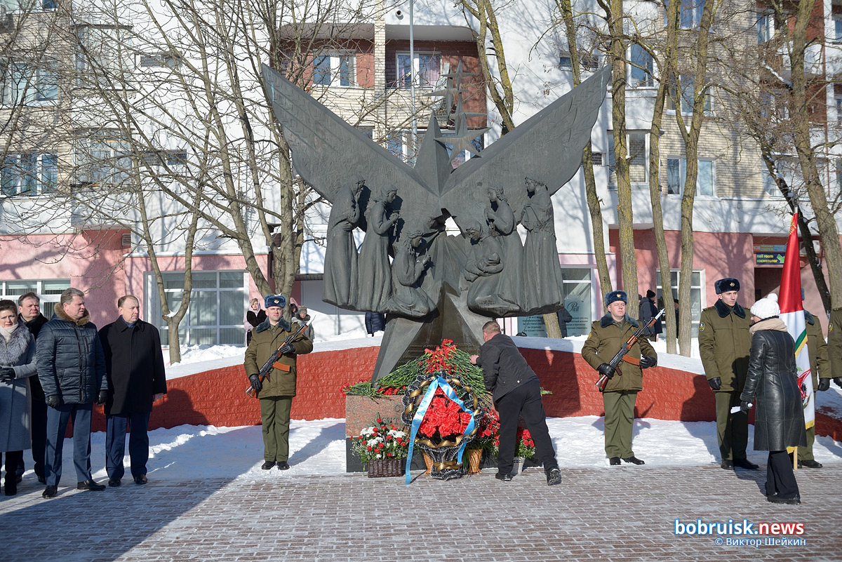 В Бобруйске отметили 32-ю годовщину вывода войск из Афганистана