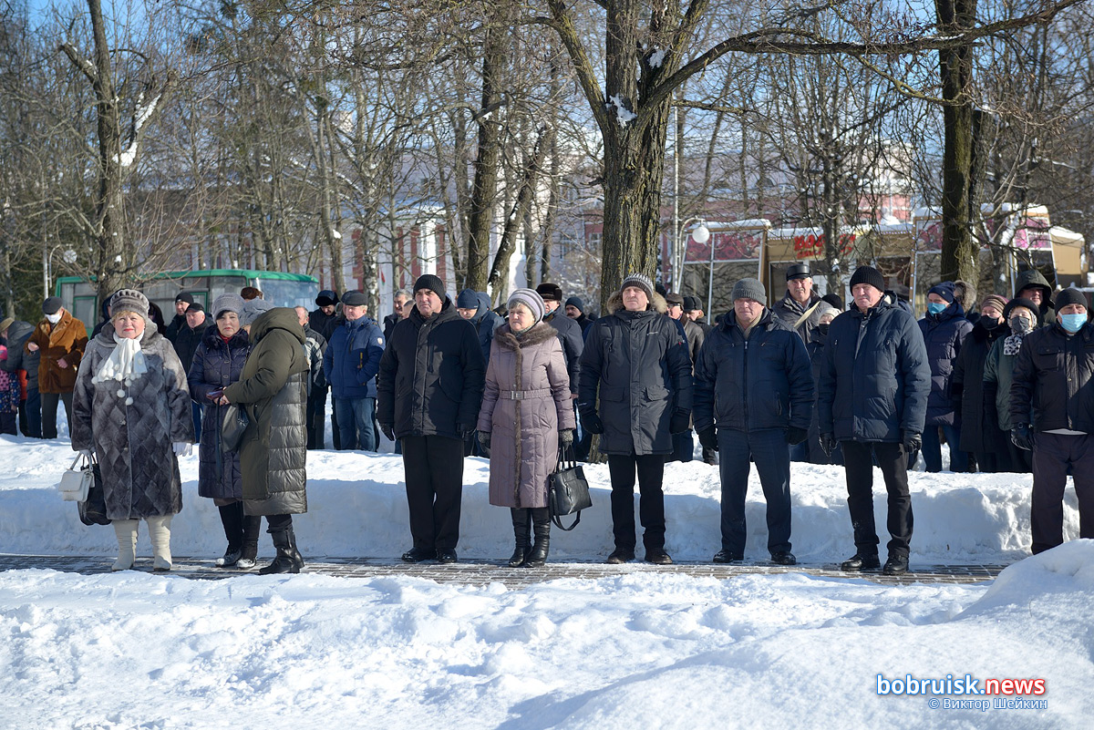 В Бобруйске отметили 32-ю годовщину вывода войск из Афганистана