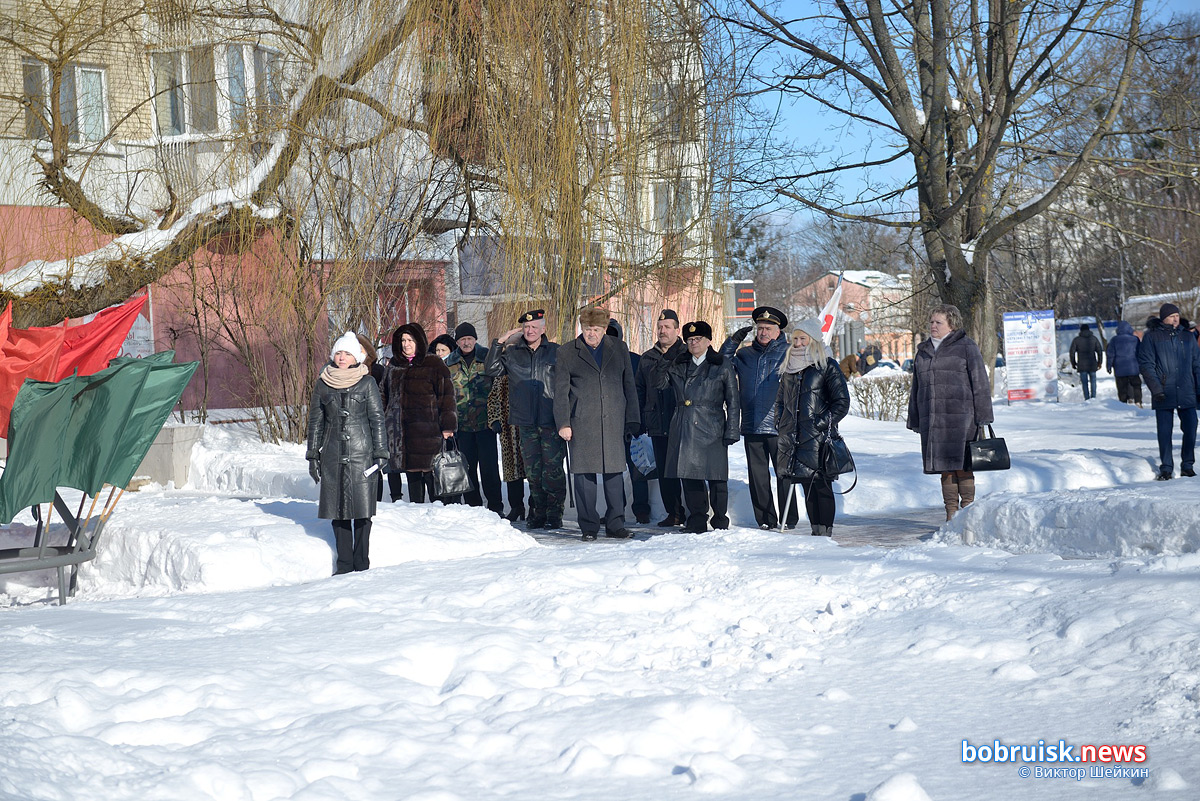 В Бобруйске отметили 32-ю годовщину вывода войск из Афганистана