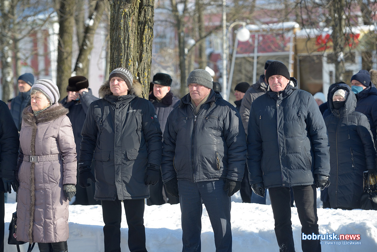 В Бобруйске отметили 32-ю годовщину вывода войск из Афганистана