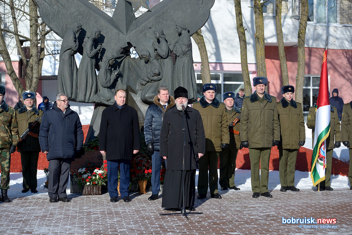 В Бобруйске отметили 32-ю годовщину вывода войск из Афганистана