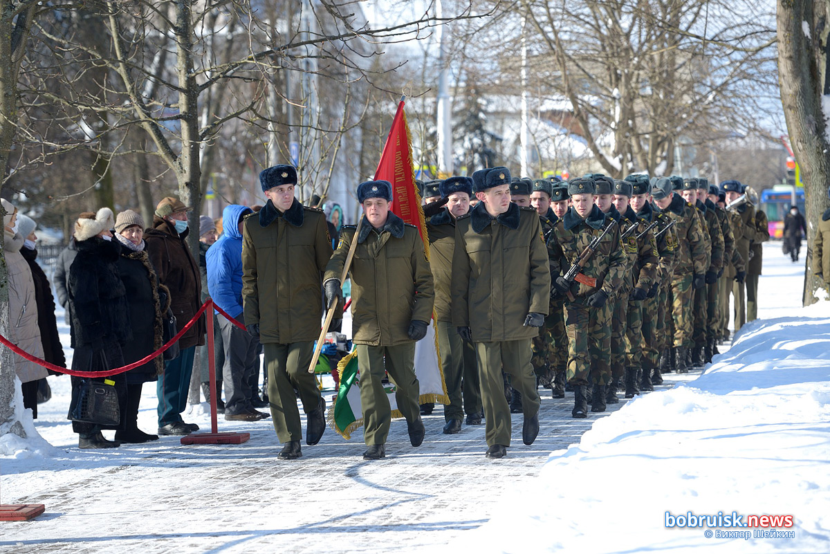 В Бобруйске отметили 32-ю годовщину вывода войск из Афганистана