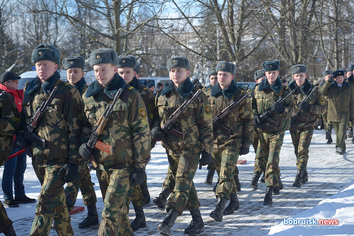 В Бобруйске отметили 32-ю годовщину вывода войск из Афганистана