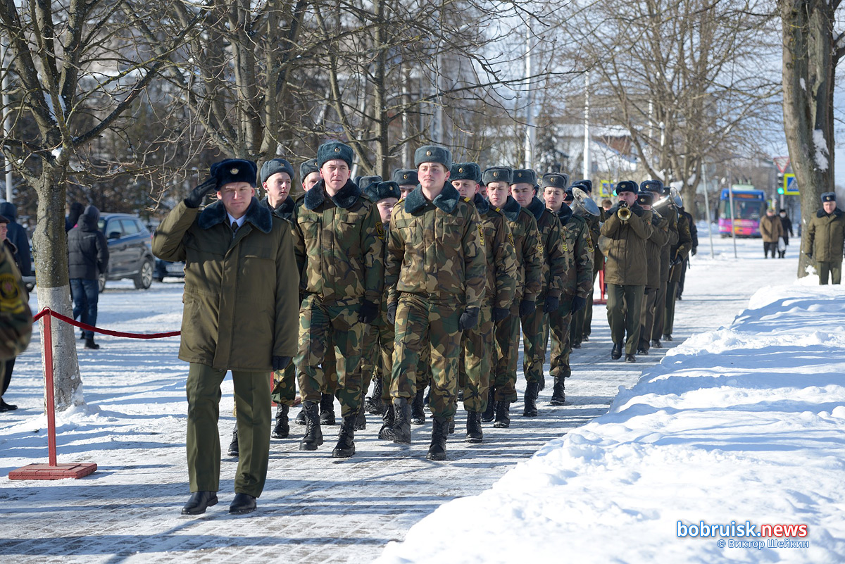 В Бобруйске отметили 32-ю годовщину вывода войск из Афганистана