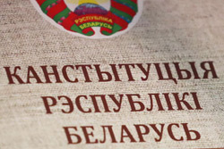 Лукашенко: проект новой Конституции будет готов в течение года