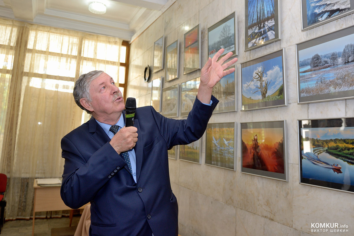 Фотовыставка мастера фото Анатолия Дрибаса открылась в Бобруйске. Фоторепортаж