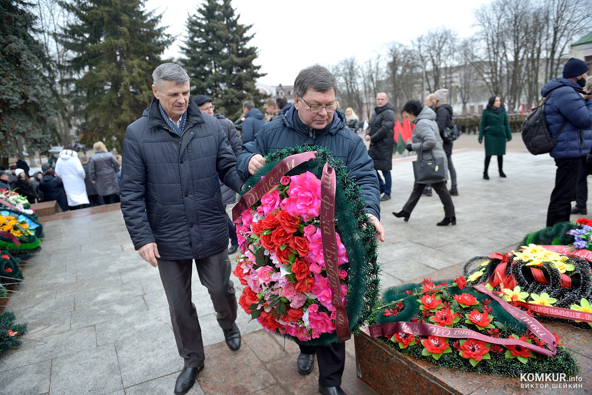 С Днем защитников Отечества и Вооруженных Сил Республики Беларусь, бобруйчане! Фоторепортаж