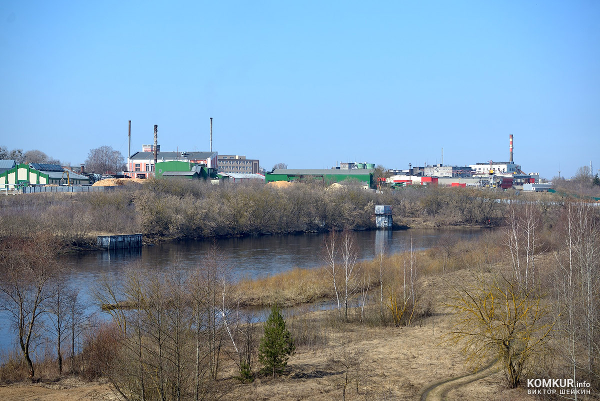 Бобруйск, Березина, наблюдения с моста и берега реки