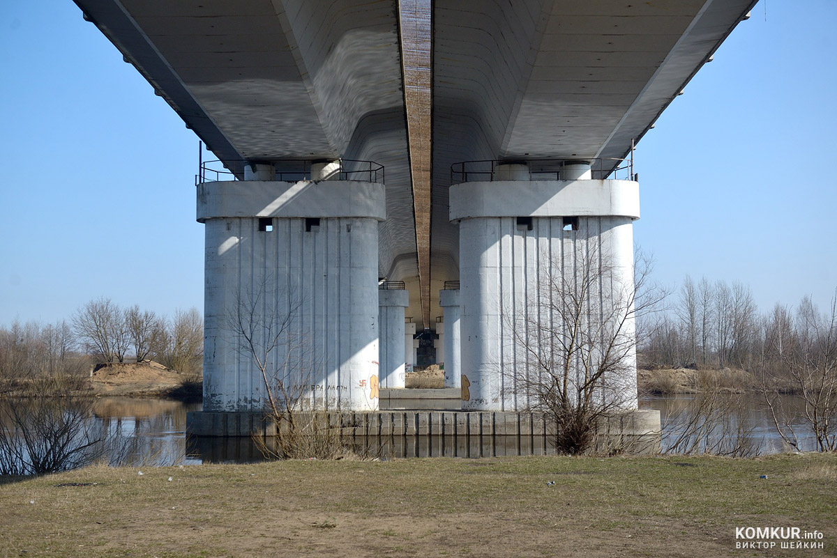 Бобруйск, Березина, наблюдения с моста и берега реки