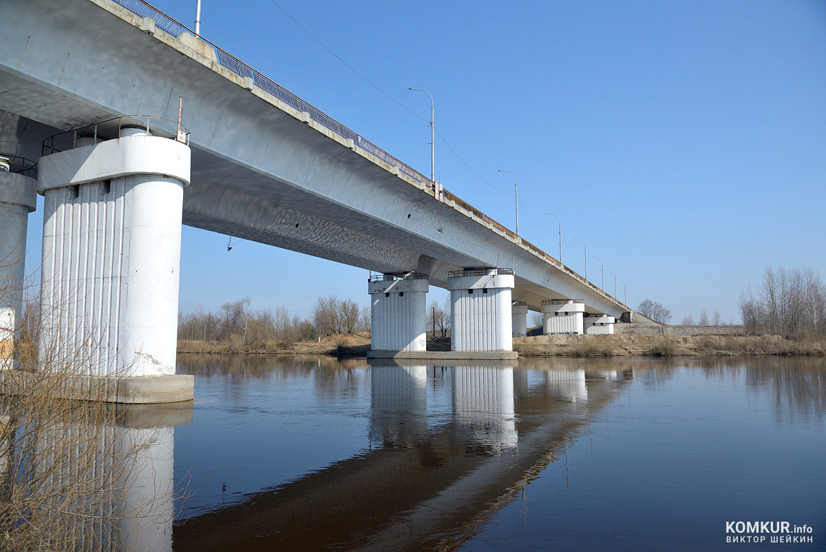 Бобруйск, Березина, наблюдения с моста и берега реки