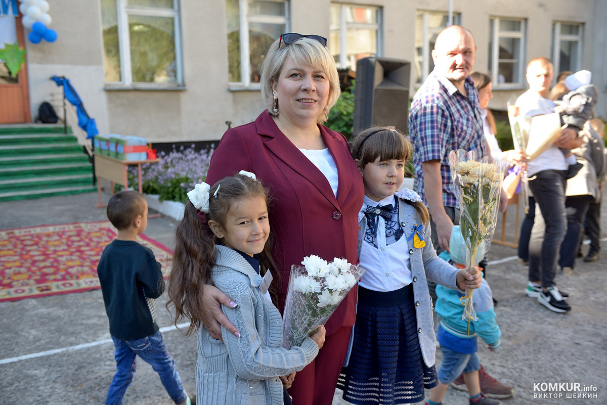 1 сентября в средней школе №21 Бобруйска