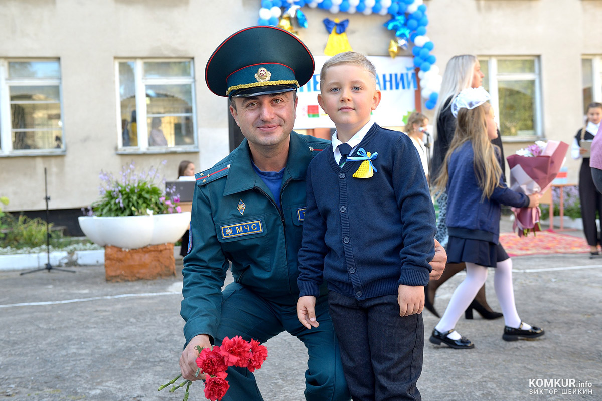 1 сентября в средней школе №21 Бобруйска