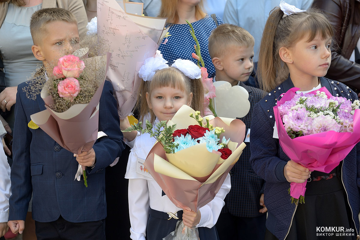1 сентября в средней школе №21 Бобруйска