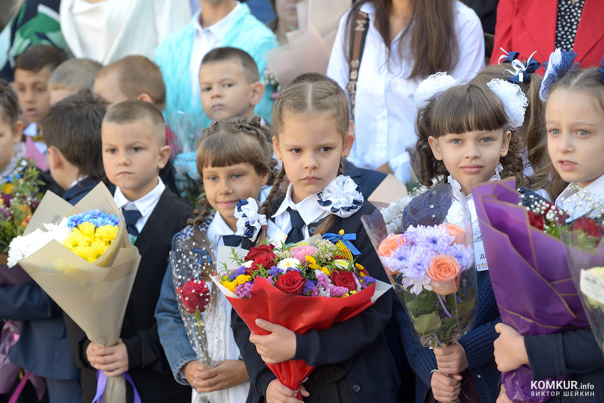 1 сентября в средней школе №21 Бобруйска