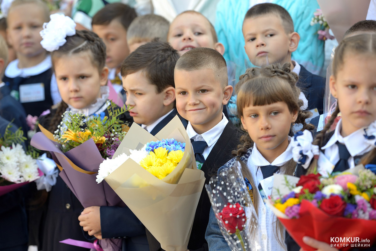 1 сентября в средней школе №21 Бобруйска
