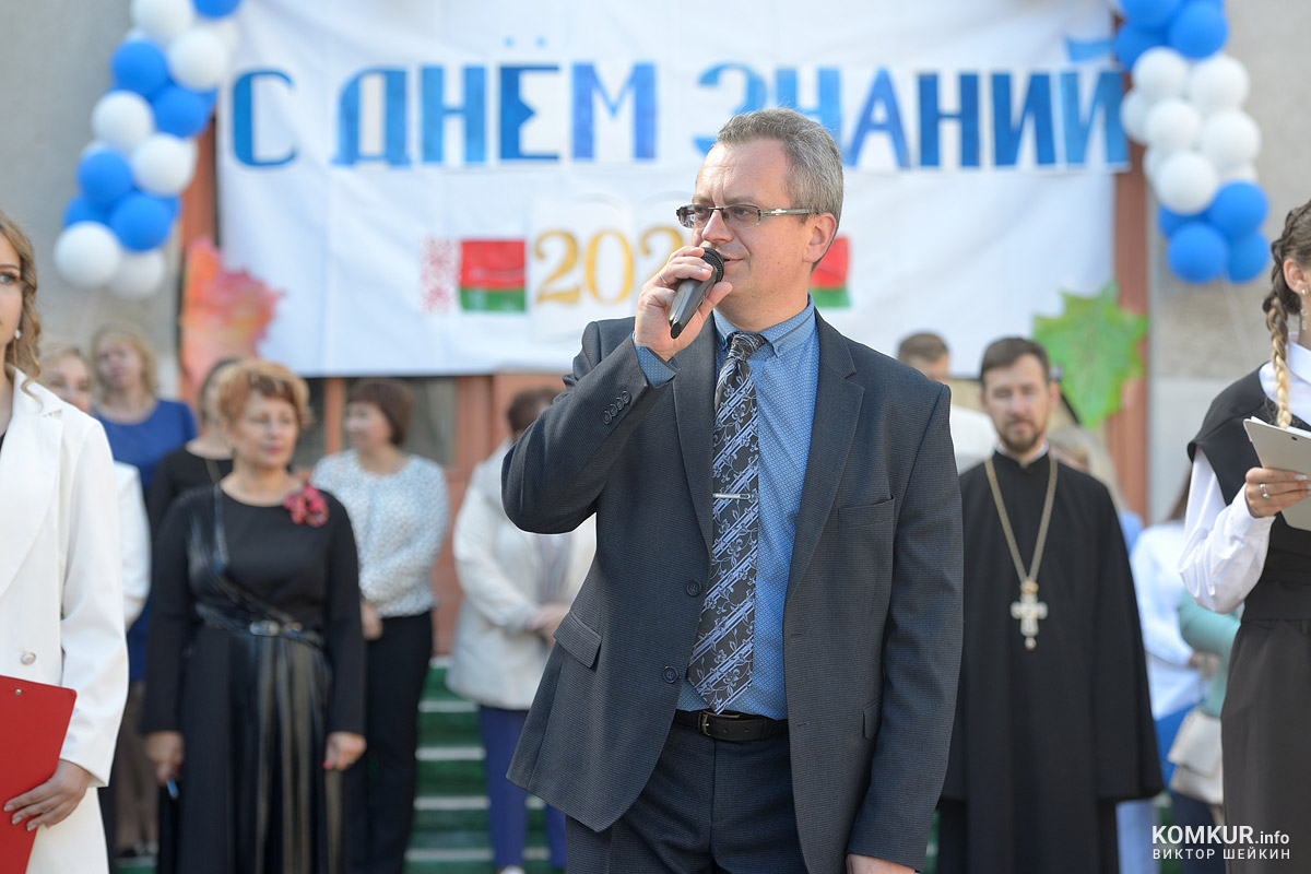 1 сентября в средней школе №21 Бобруйска