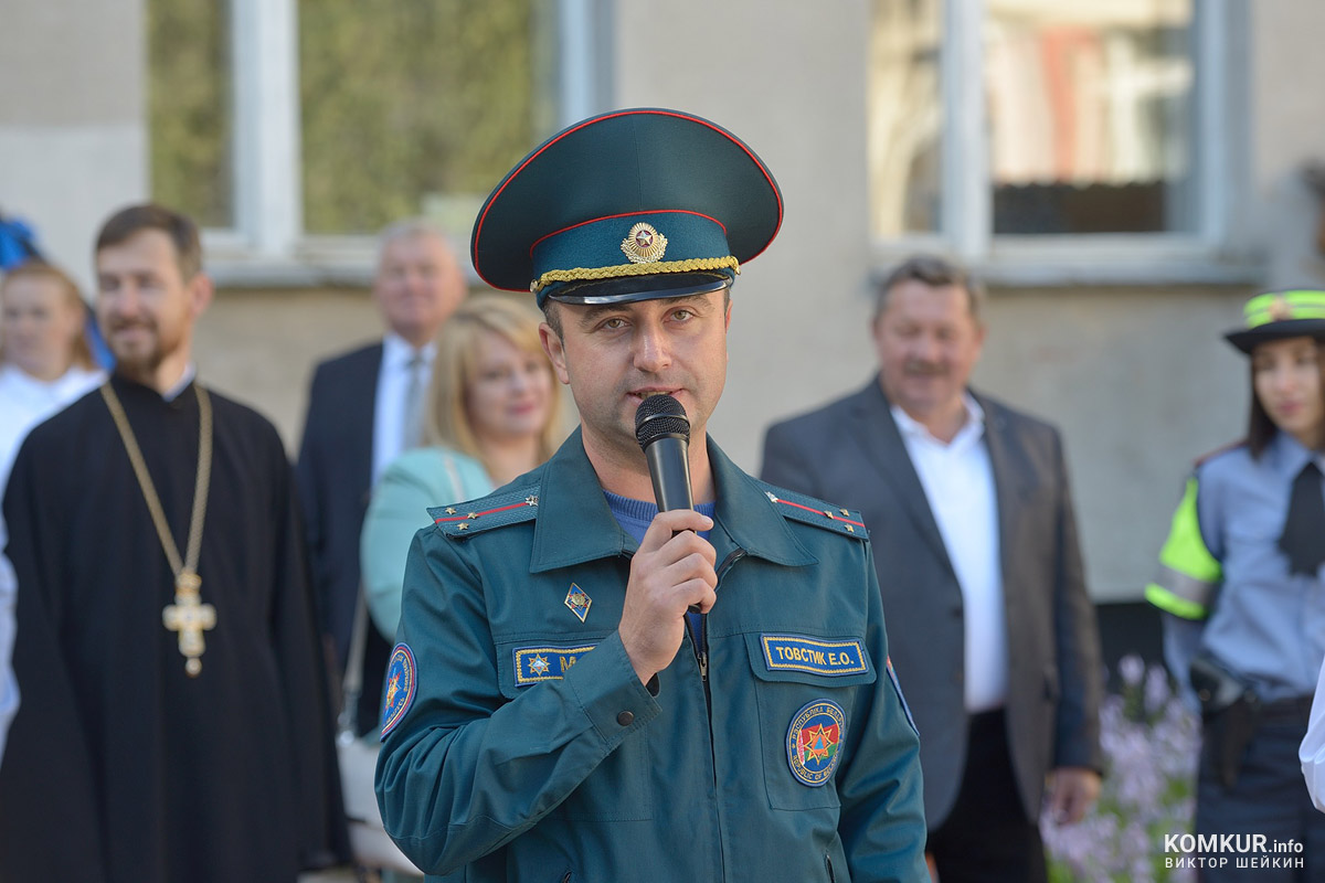 1 сентября в средней школе №21 Бобруйска