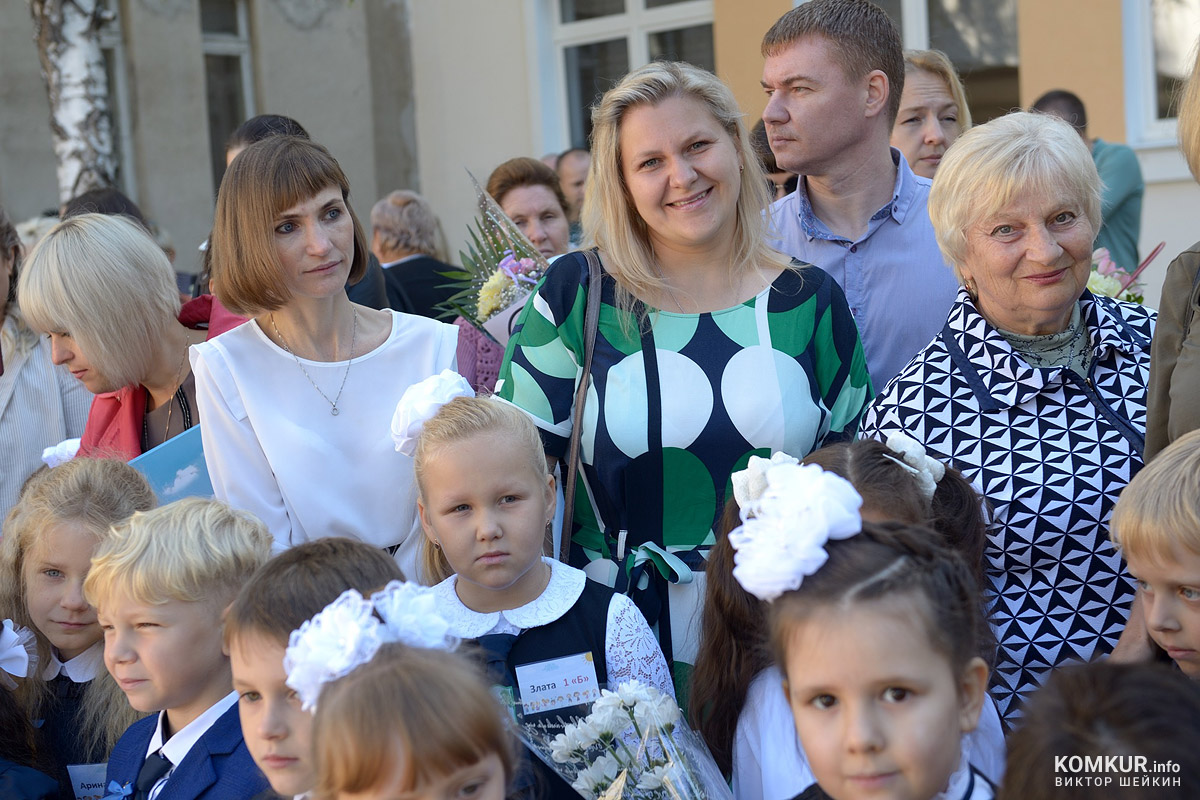 1 сентября в средней школе №21 Бобруйска