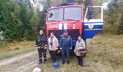 Бобруйские спасатели помогли женщинам выбраться из леса
