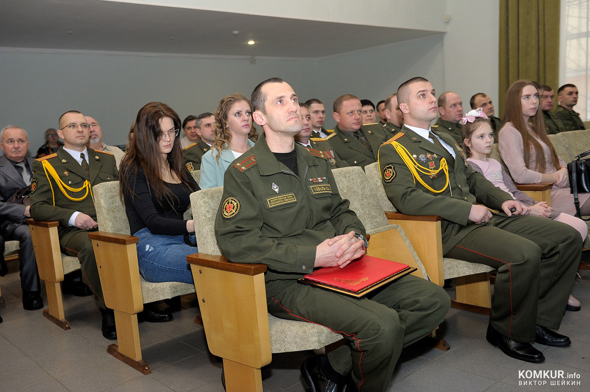 «Мирного неба и надежного тыла!» Бобруйская военная комендатура отметила 30 лет со дня образования