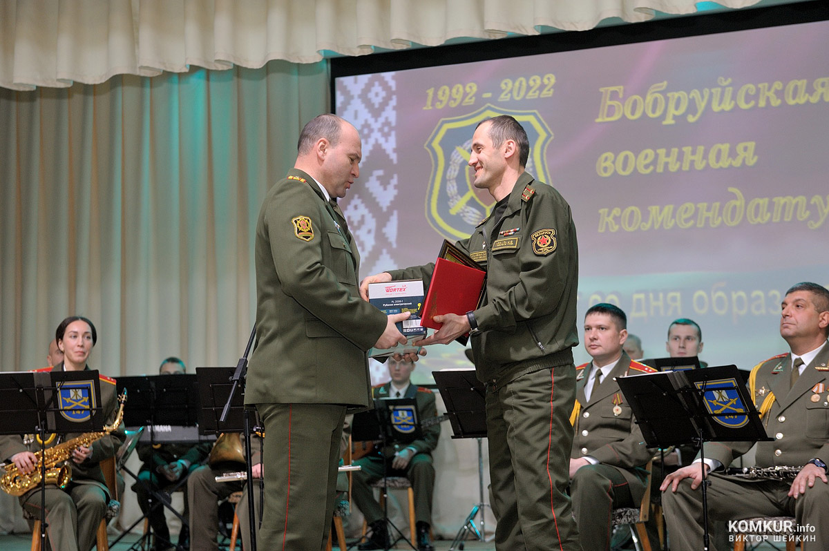 «Мирного неба и надежного тыла!» Бобруйская военная комендатура отметила 30 лет со дня образования