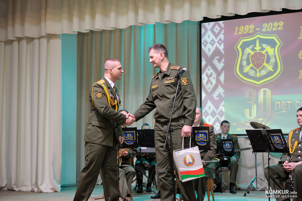 «Мирного неба и надежного тыла!» Бобруйская военная комендатура отметила 30 лет со дня образования