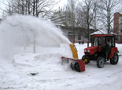 В Бобруйске разработали новый снегоочиститель