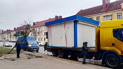 Зачем житель Могилева убрал киоск «Союзпечати» в центре Бобруйска?