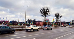 На аварийном перекрестке в Бобруйске на светофоре появилась стрелка