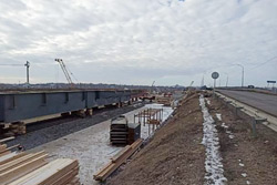 Сборка нового автомобильного моста началась в Бобруйске