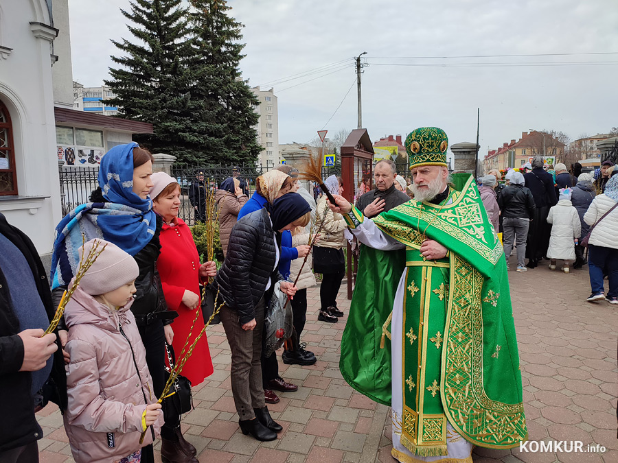 Вербное воскресенье в Бобруйске. Фоторепортаж