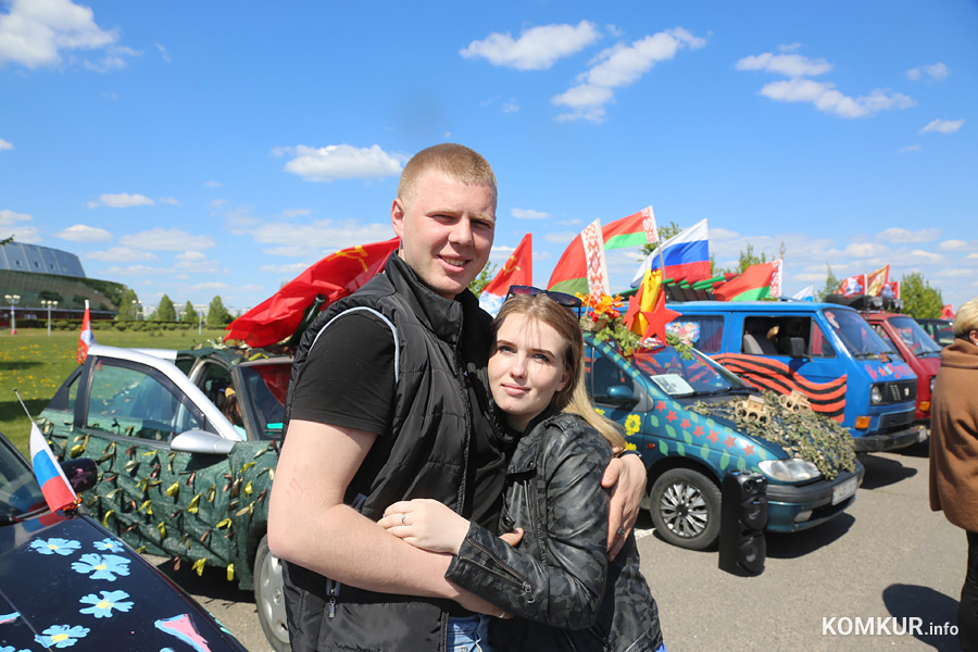 Колоссальная колонна: как в Бобруйске прошел автопробег, посвященный 78-й годовщине Победы