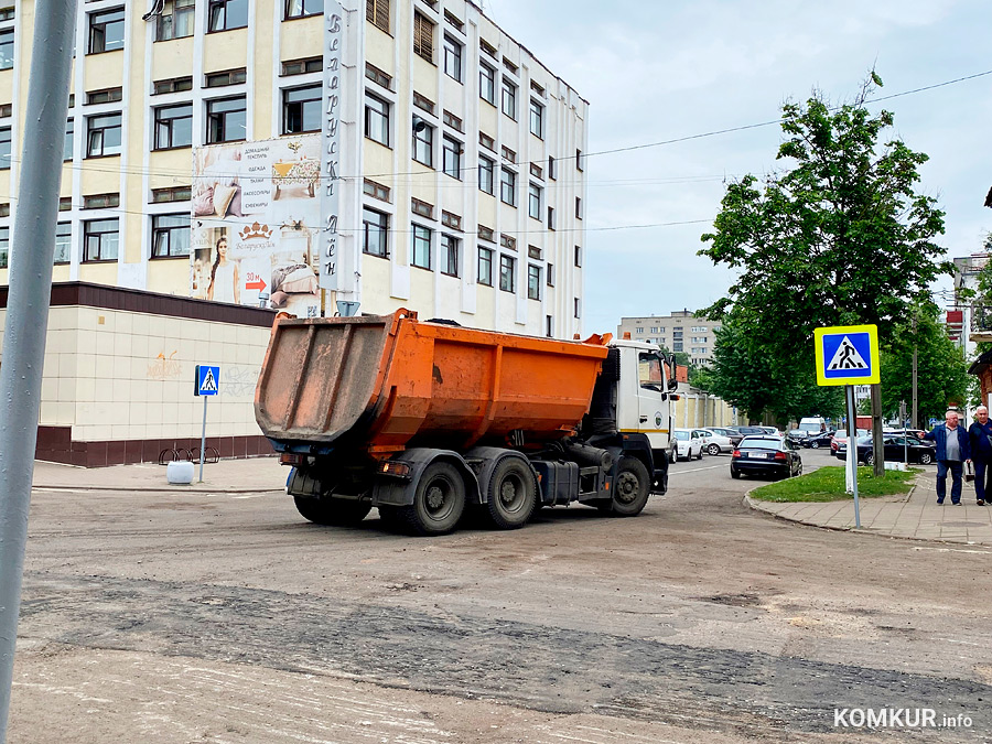 Большой ремонт в самом центре Бобруйска