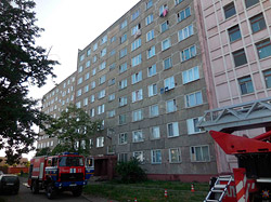 Пожар в общежитии в Бобруйске обнаружила система «Молния»