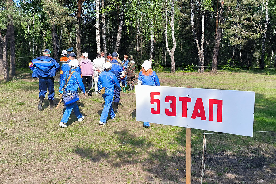 Соревнования санитарных дружин прошли в Бобруйске
