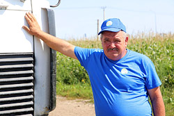 Комбайнер  Бобруйском районе перевез две тысячи тонн зерна 