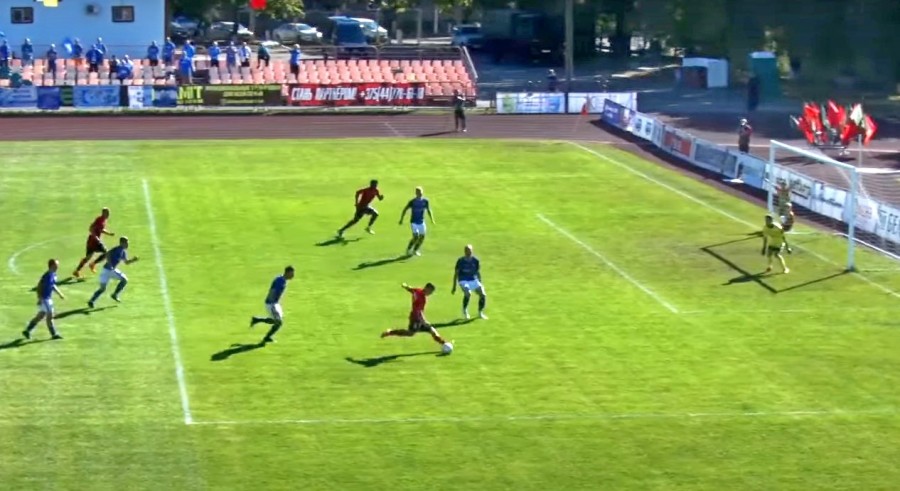 В матче 21-го тура чемпионата страны по футболу, который прошел 16 сентября, «Белшина» в Бобруйске принимала «Слуцк».