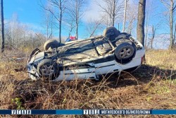 Смертельное ДТП в Краснопольском районе: автомобиль опрокинулся, погиб водитель