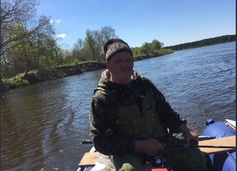 Александр Николаевич Тупиков на рыбалке, фото из соцсетей