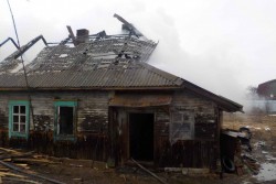 В Бобруйском районе в результате пожара пострадал жилой дом